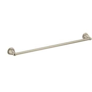 Moen Brantford Brushed Nickel 18-Inch Single Bathroom Towel Bar